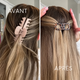 moaé. clip — une coiffure élégante, sans effort, qui tient toute la journée
